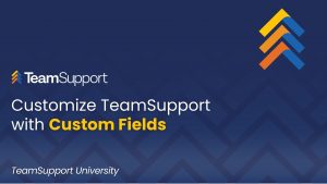 TeamSupport - TSU_Custom_Fields