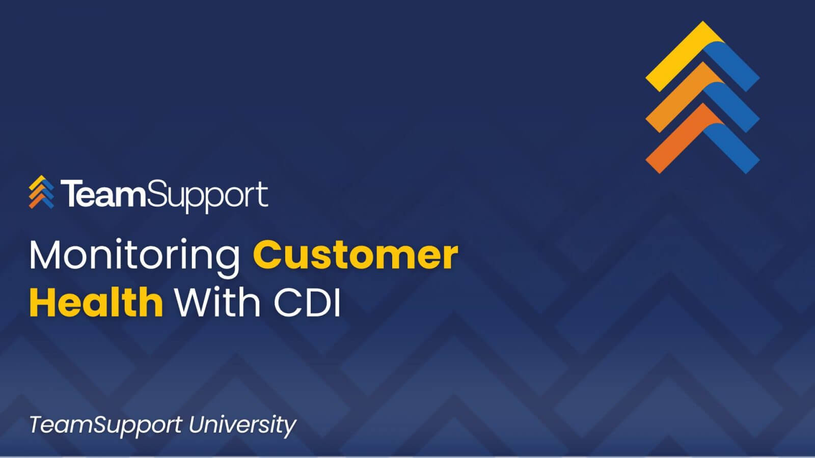 TeamSupport University: Monitor Customer Health